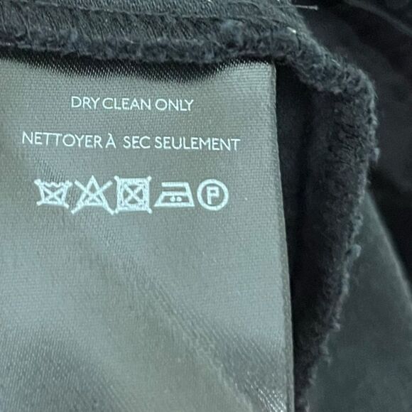 Anthropologie Black Velvet One Button Blazer Women’s XXS - Picture 7 of 8